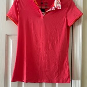 Under Armour Coral Short Sleeve Polo